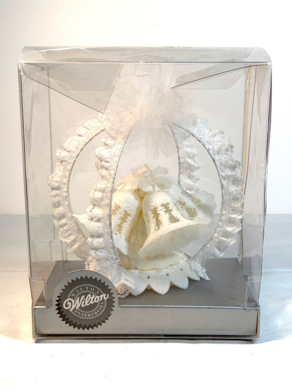 Vintage Wilton Petite Bells of Joy Wedding Cake Topper "New in Box"